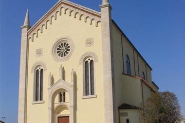 2004 Chiesa di Cellore d'Illasi (VR)  pittura ai  Silicati KEIM 